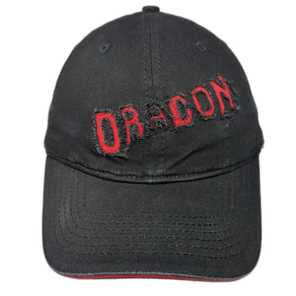 Pure Polaris Baseball Cap Black One Size Dragon Eyes Stitched Red Underbill Hat